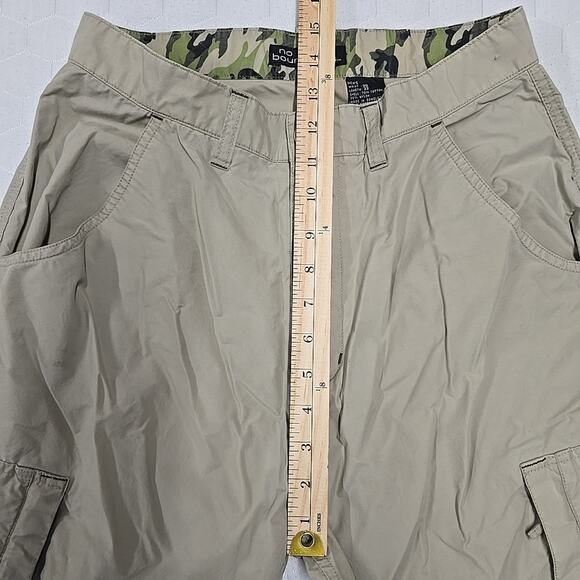 No Boundaries Mens Convertible Pants 30x32 (29x31) Tan Baggy Cargo Y2K Skater - Picture 7 of 10